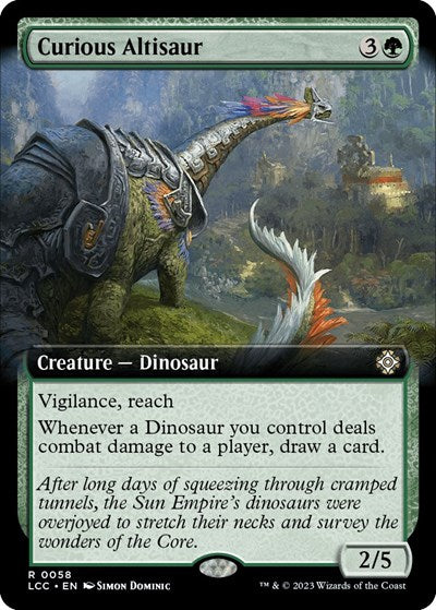 Curious Altisaur  Extended Art|0|0|0.00