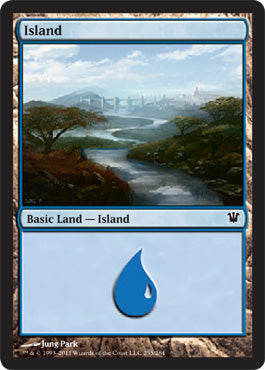 Island (255) (Innistrad) Medium Play
