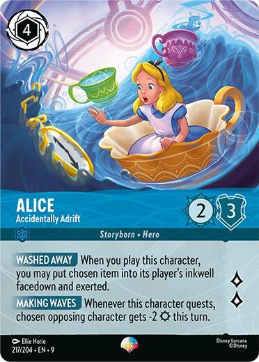 Alice - Accidentally Adrift (Epic) (Fabled) Near Mint Holofoil