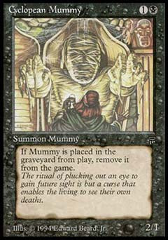 Cyclopean Mummy (Legends) Light Play