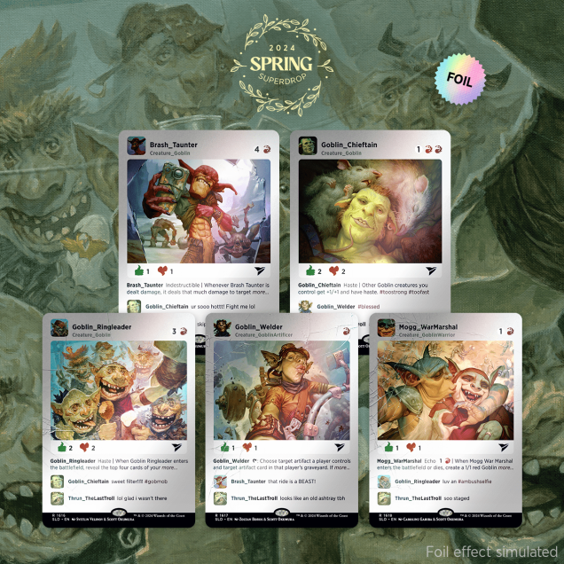 Secret Lair Drop - Goblingram Rainbow Foil