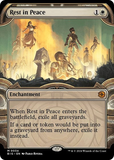 Rest in Peace (Showcase) (Outlaws of Thunder Junction: The Big Score) Near Mint Foil