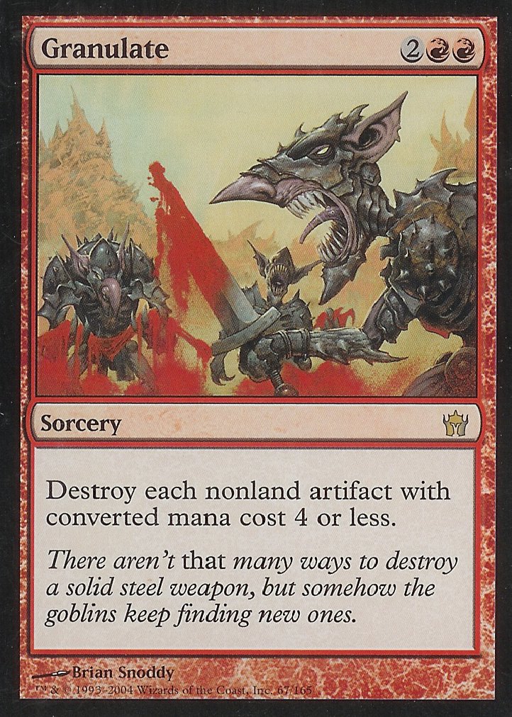 Granulate (Fifth Dawn) Light Play Foil