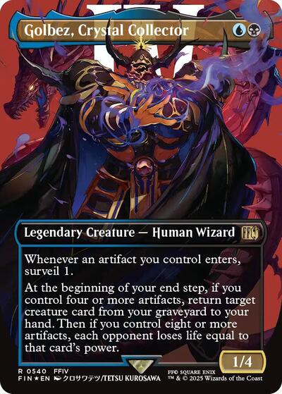 Golbez  Crystal Collector  Borderless   Surge Foil|1|0|0.00