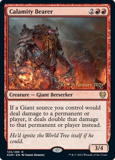 Calamity Bearer (Promos: Prerelease Cards) Light Play Foil