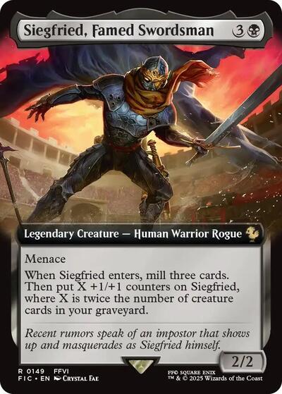 Siegfried  Famed Swordsman  Extended Art|1|0|0.00