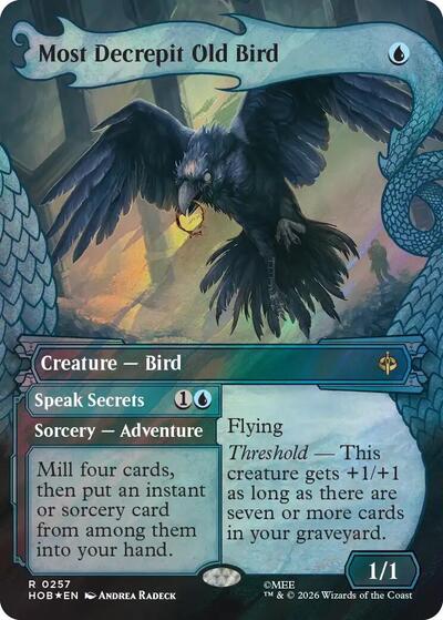 Most Decrepit Old Bird  Showcase   Surge Foil|2|0|0.00