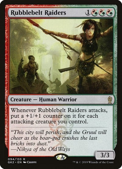 Rubblebelt Raiders (Ravnica Allegiance: Guild Kits) Near Mint