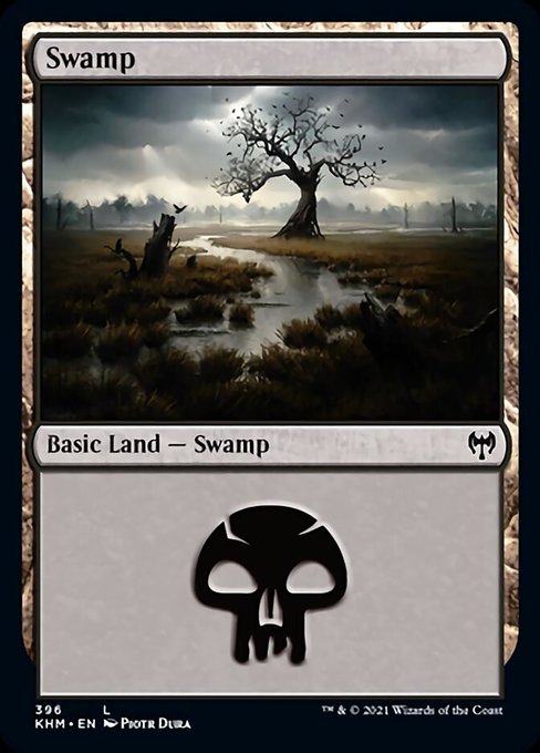 Swamp (Kaldheim) Light Play Foil