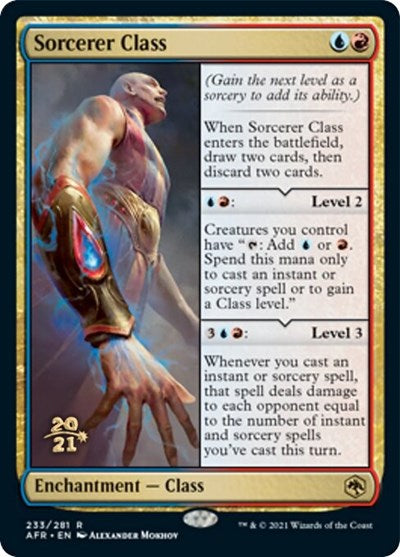 Sorcerer Class (Promos: Prerelease Cards) Light Play Foil