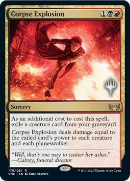 Corpse Explosion (Promo Pack: Streets of New Capenna) Light Play Foil