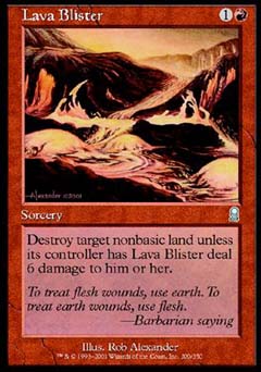 Lava Blister (Odyssey) Near Mint