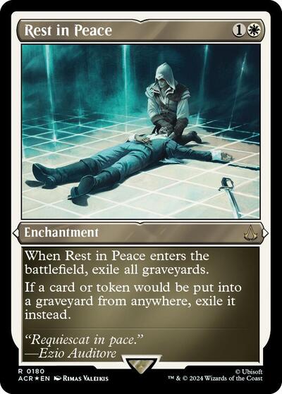 Rest in Peace (Foil Etched) (Universes Beyond: Assassin's Creed) Near Mint Foil