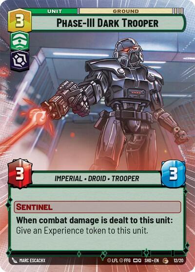 Phase-III Dark Trooper (Hyperspace) (Shadows of the Galaxy: Weekly Play Promos) Near Mint