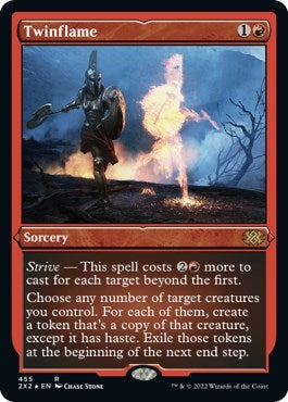 Twinflame (Foil Etched) (Double Masters 2022) Near Mint Foil