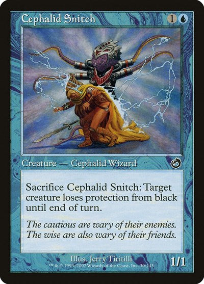 Cephalid Snitch (Torment) Medium Play Foil