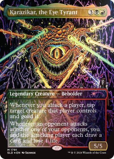 Karazikar  the Eye Tyrant  Rainbow Foil|1|0|0.00