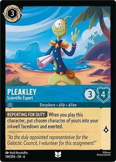 Pleakley - Scientific Expert (Azurite Sea) Near Mint