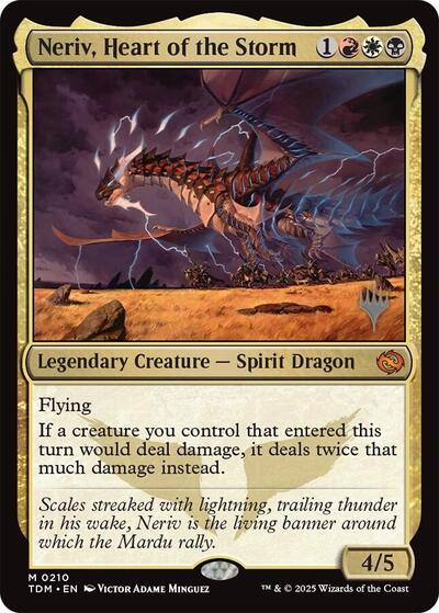 Neriv, Heart of the Storm (Promo Pack: Tarkir: Dragonstorm) Near Mint