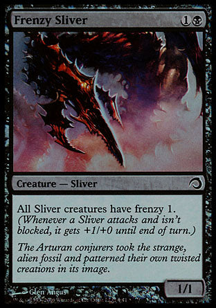 Frenzy Sliver (Premium Deck Series: Slivers) Heavy Play Foil
