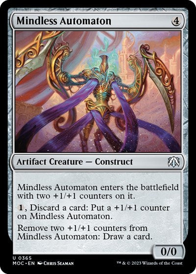Mindless Automaton (Commander: March of the Machine) Light Play