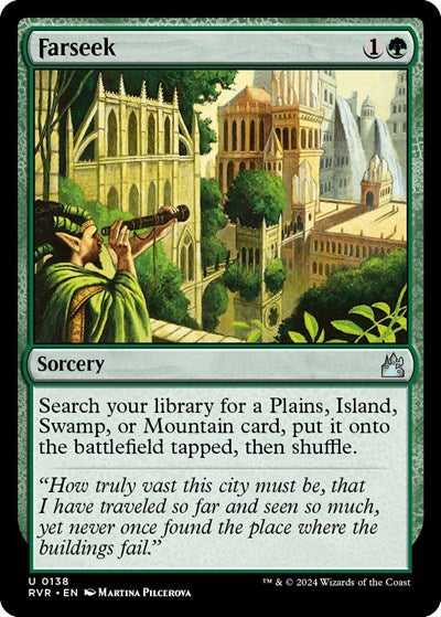 Farseek (Ravnica Remastered) Light Play Foil