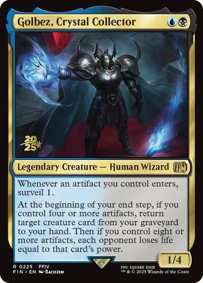 Golbez, Crystal Collector (Promos: Prerelease Cards) Light Play Foil