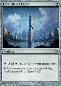 Obelisk of Esper (Shards of Alara) Medium Play