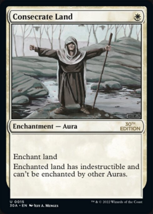 Consecrate Land (30th Anniversary Edition) Near Mint