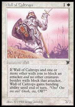 Wall of Caltrops (Legends) Medium Play
