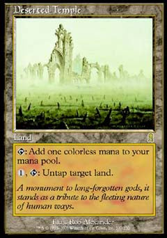 Deserted Temple (Odyssey) Medium Play Foil
