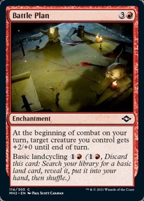 Battle Plan (Modern Horizons 2) Light Play Foil