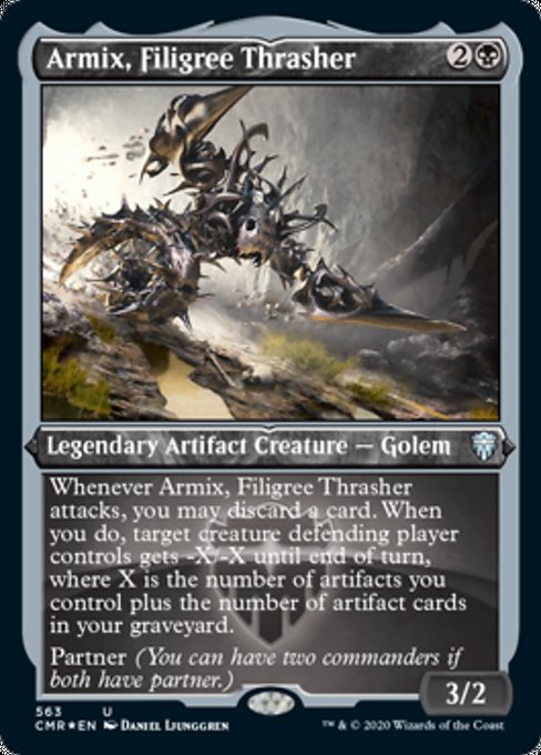 Armix, Filigree Thrasher (Foil Etched) (Commander Legends) Near Mint Foil