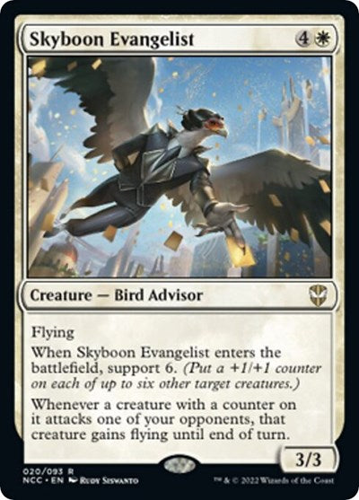 Skyboon Evangelist (Commander: Streets of New Capenna) Light Play