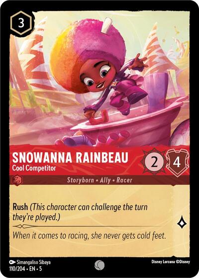 Snowanna Rainbeau - Cool Competitor (Shimmering Skies) Near Mint