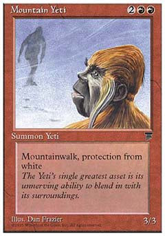 Mountain Yeti (Chronicles) Near Mint