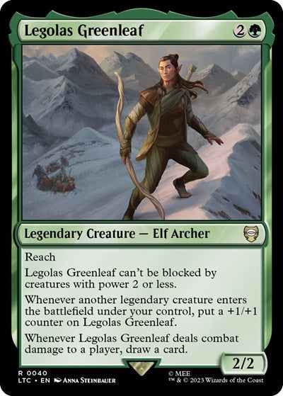 Legolas Greenleaf (Commander: The Lord of the Rings: Tales of Middle-earth) Near Mint
