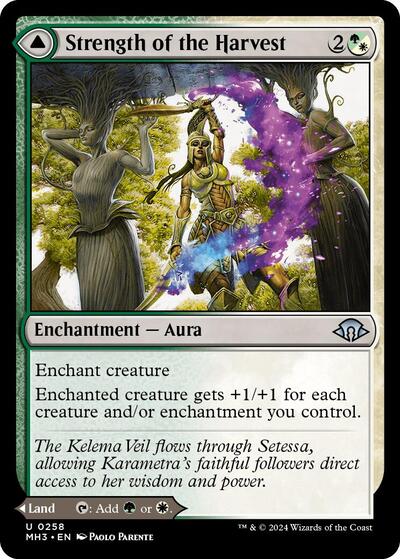 Strength of the Harvest (Modern Horizons 3) Near Mint Foil