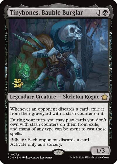 Tinybones, Bauble Burglar (Promos: Prerelease Cards) Damaged / Poor Foil