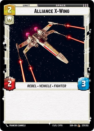 Alliance X-Wing (Spark of Rebellion) Near Mint Foil
