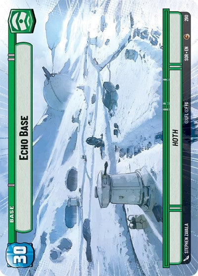 Echo Base (Hyperspace) (Spark of Rebellion) Near Mint
