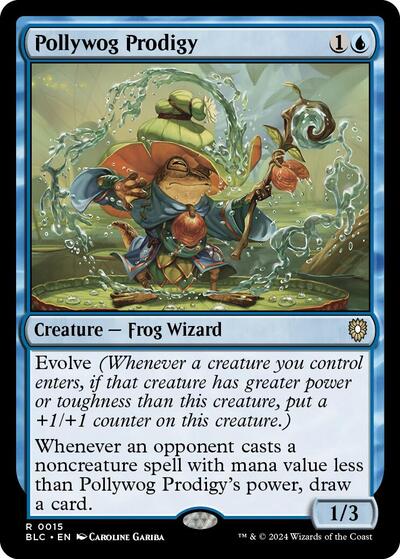 Pollywog Prodigy (Commander: Bloomburrow) Medium Play