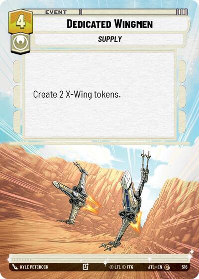 Dedicated Wingmen (Hyperspace) (Jump to Lightspeed) Near Mint
