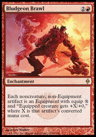 Bludgeon Brawl (New Phyrexia) Damaged / Poor
