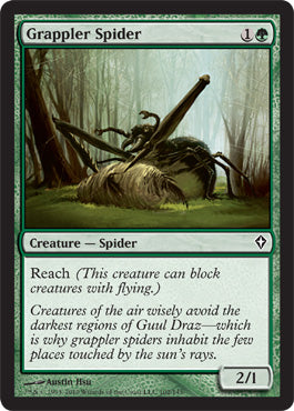 Grappler Spider (Worldwake) Medium Play Foil
