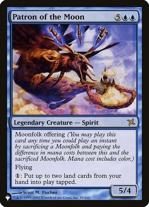 Patron of the Moon (The List) Near Mint Foil