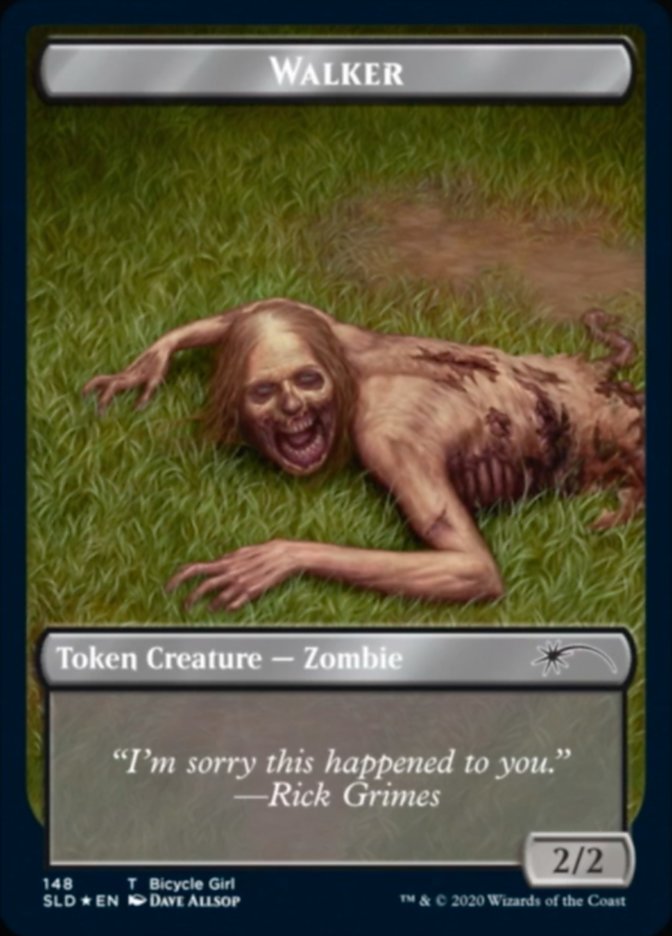 Walker Token 148 (Secret Lair) Light Play Foil