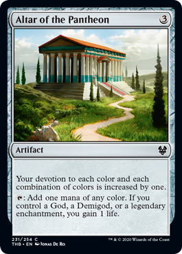 Altar of the Pantheon (Theros Beyond Death) Near Mint Foil