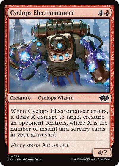 Cyclops Electromancer (Foundations Jumpstart) Light Play