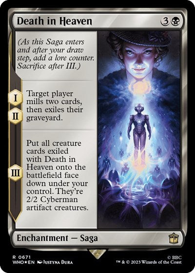 Death in Heaven (Surge Foil) (Universes Beyond: Doctor Who) Near Mint Foil
